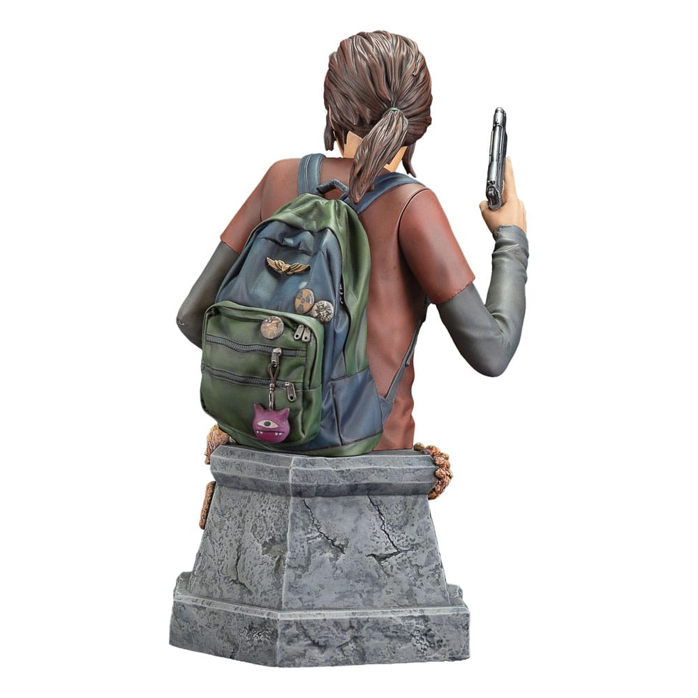 The Last of Us Busta Ellie with Handgun Bust 19 cm