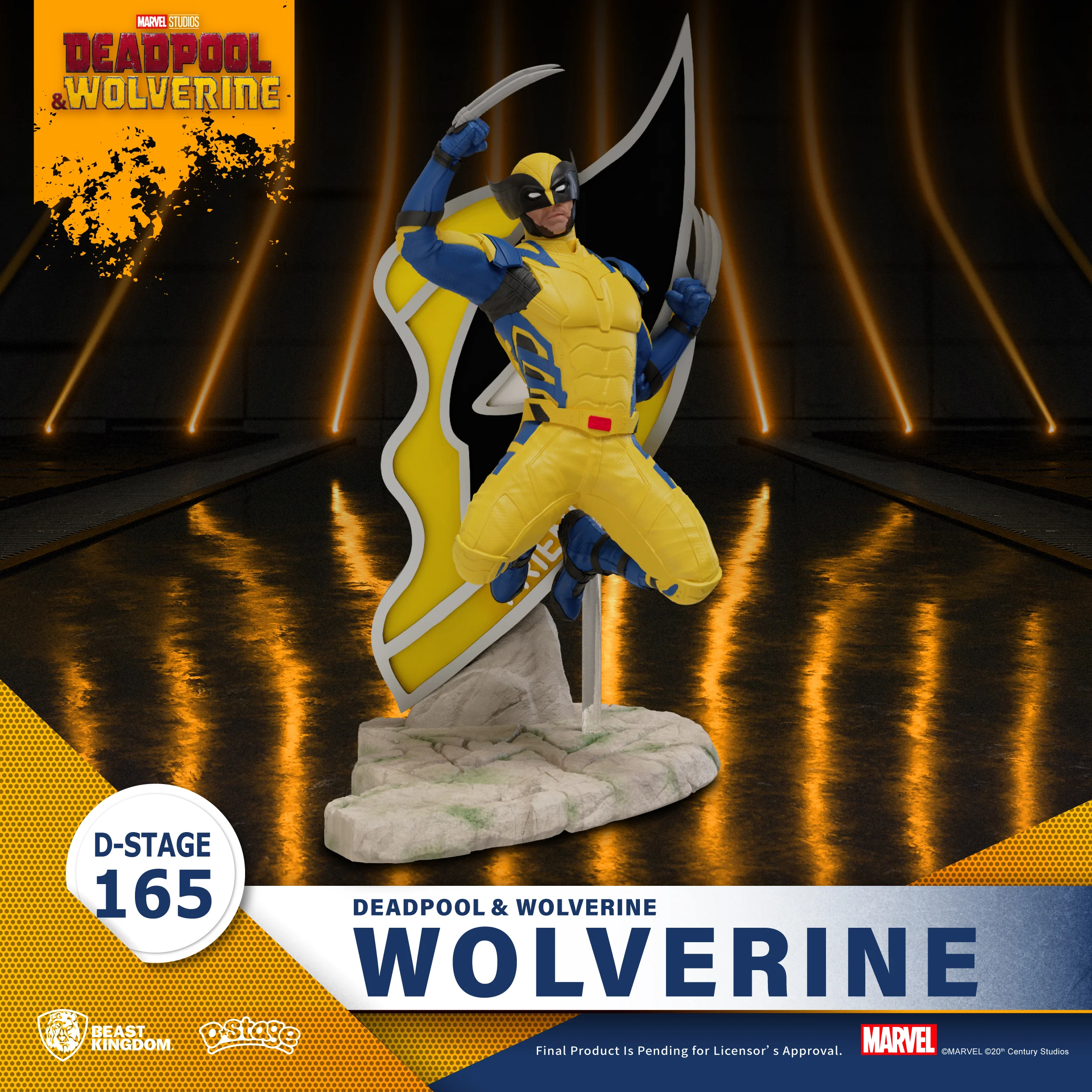 Deadpool 3 D-Stage PVC Diorama Wolverine 16 cm