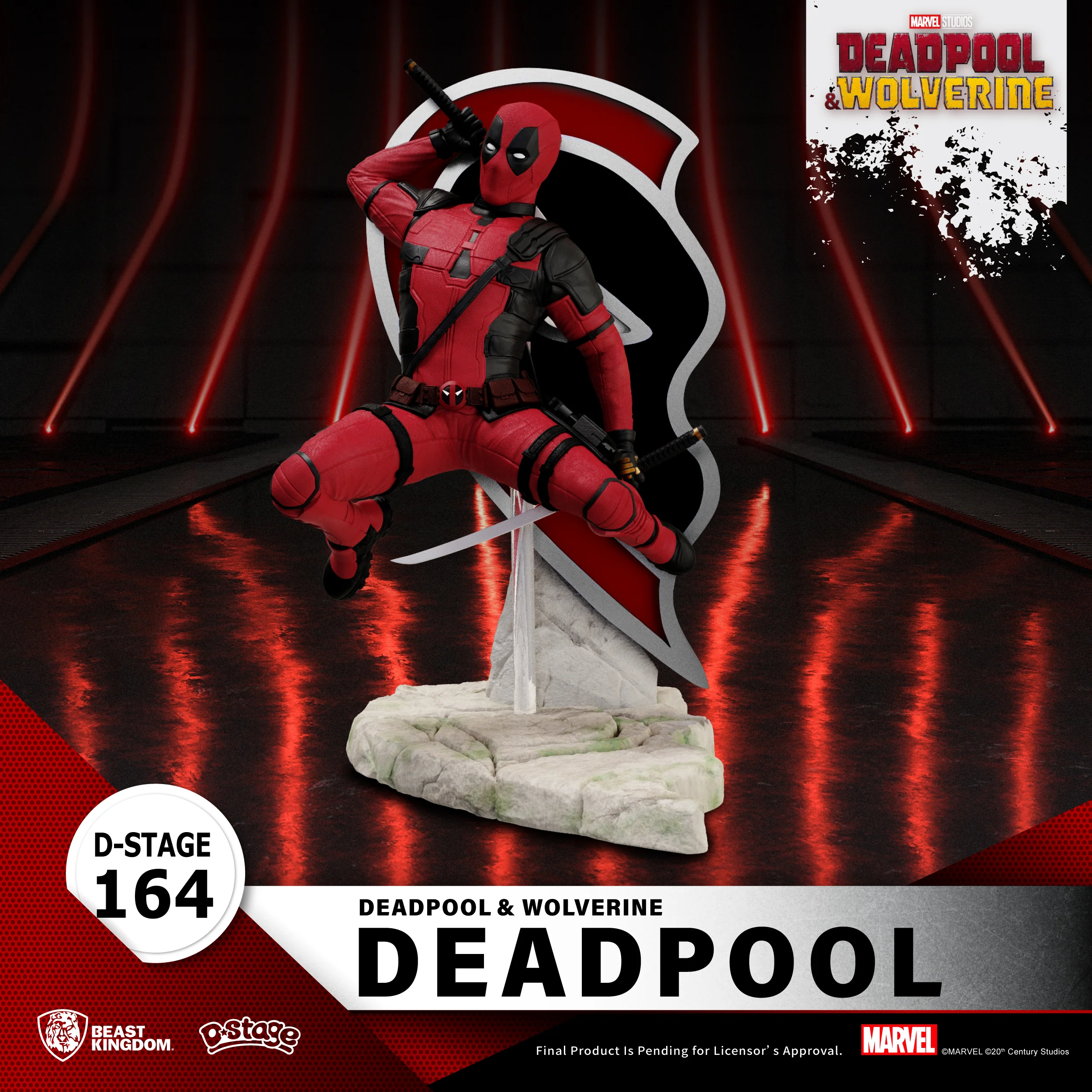 Deadpool 3 D-Stage PVC Diorama Deadpool 16 cm