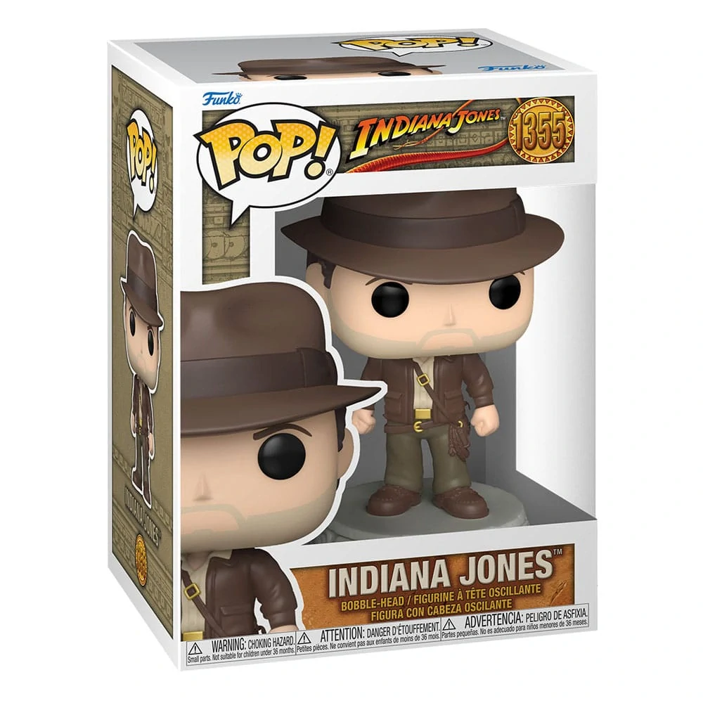 Indiana Jones POP! Movies Vinyl Figure Indiana Jones with Jacket 9 cm