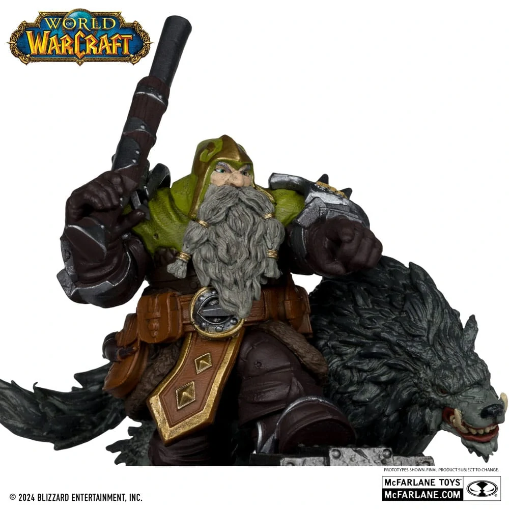 McFarlane  Dwarf Hunter: Beast Master & Marksman (World of Warcraft)
