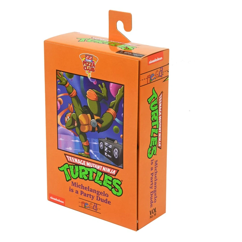 Želvy Ninja - sběratelská figurka Ultimate Michelangelo (Cartoon VHS) 18 cm