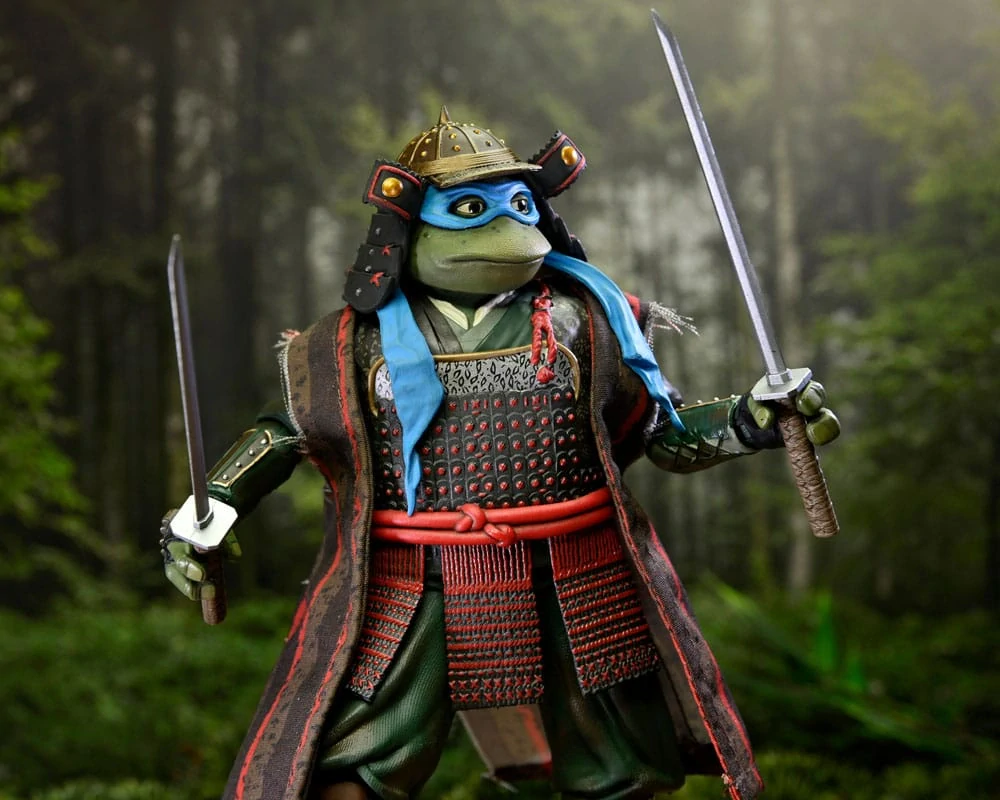 Želvy Ninja - sběratelské figurky Leonardo & Michelangelo (Teenage Mutant Ninja Turtles III) 18 cm