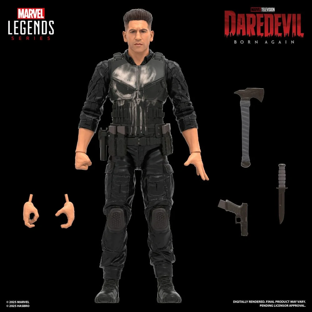 Daredevil: Born Again – Marvel Legends Punisher (15 cm)