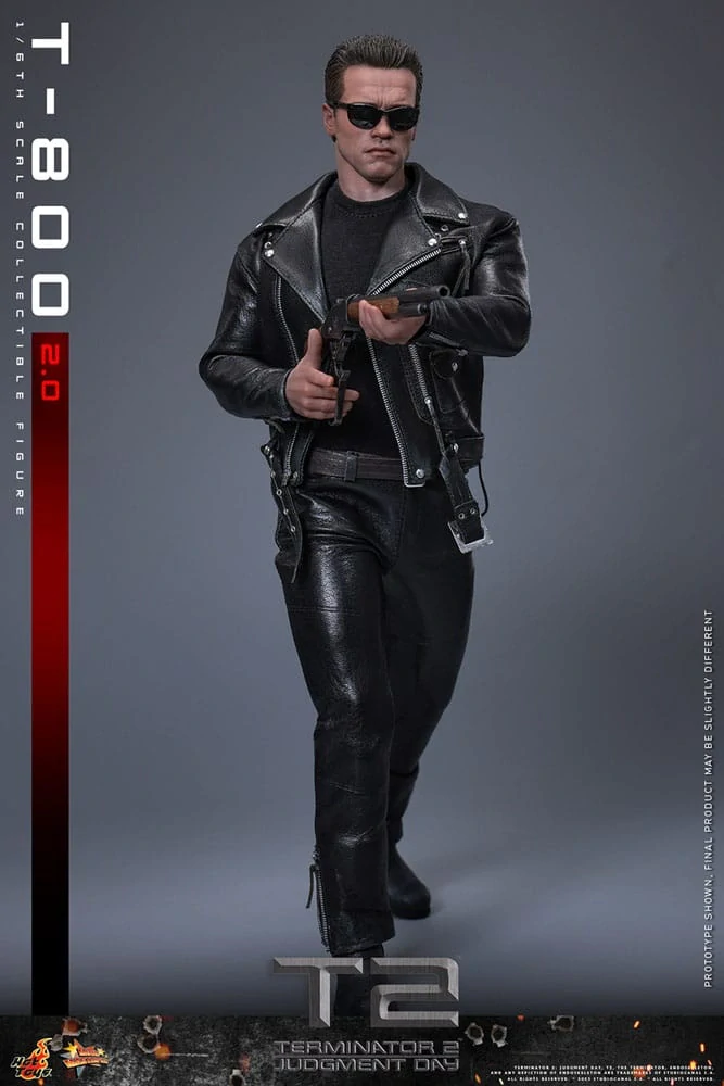 Terminator 2 – Movie Masterpiece T-800 2.0 (1/6) 32 cm -ROZBALENO