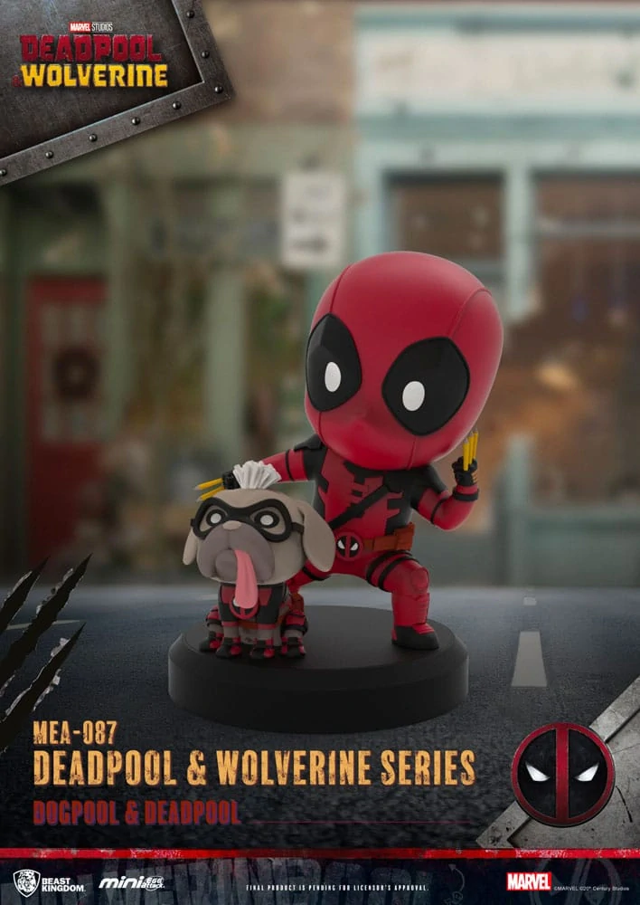 Deadpool 3 Deadpool & Wolverine Mini Egg Attack Figures (8 cm) – Blind Box