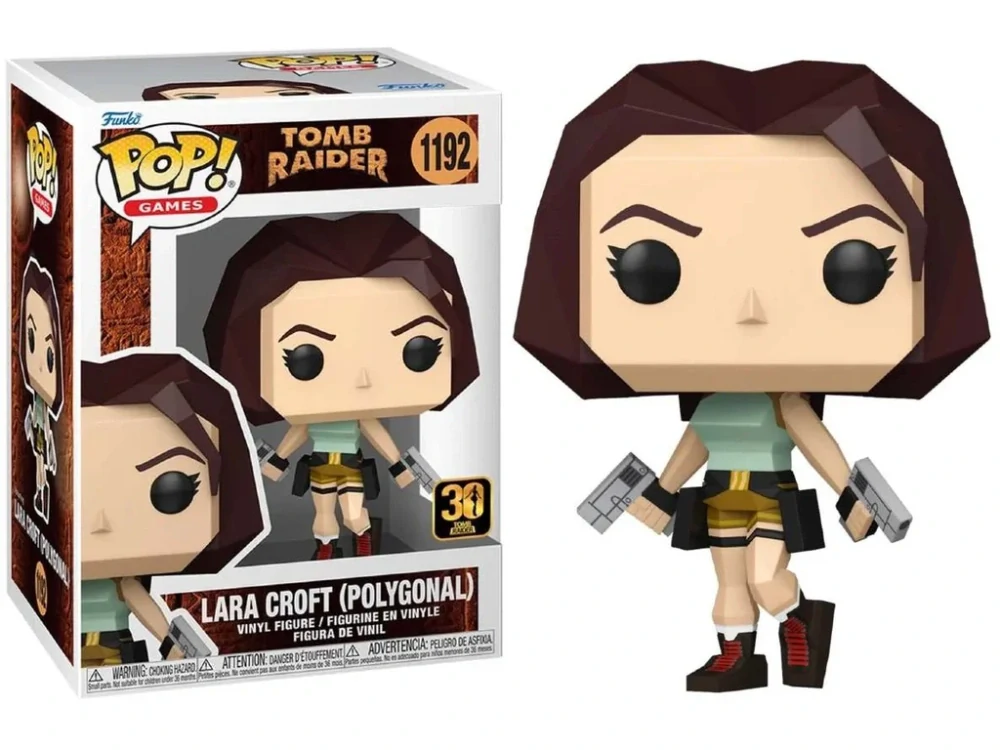 Tomb Raider Funko POP! Lara Croft (Polygon) 9 cm