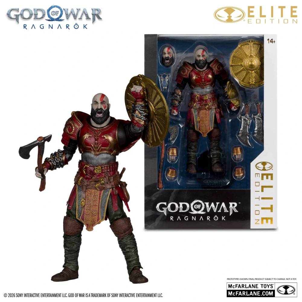 God of War Ragnarök Kratos McFarlane Elite Edition 18 cm (PRE-ORDER)