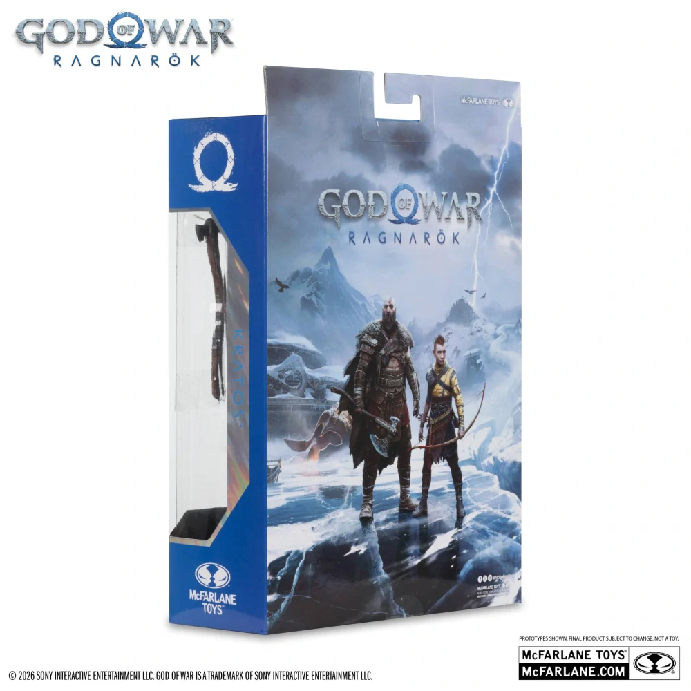 God of War Ragnarök Kratos figurka 18 cm (PRE-ORDER)