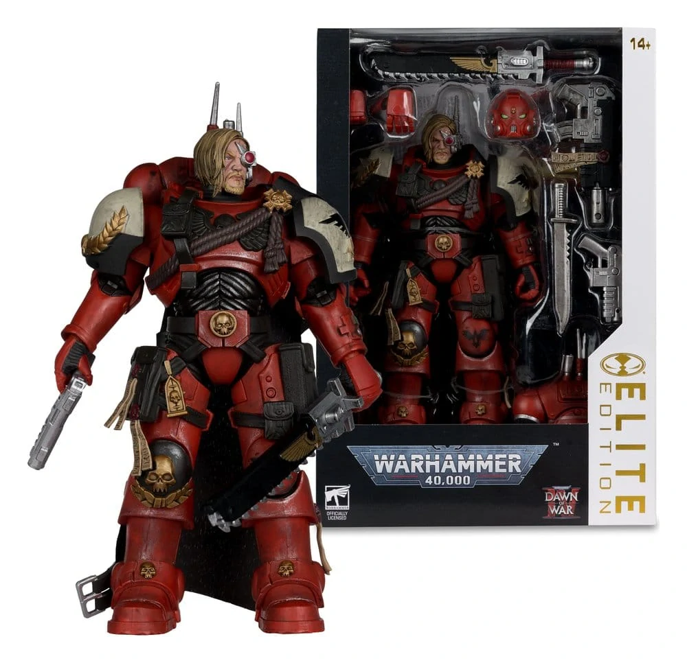 Warhammer 40,000 Dawn of War 4 McFarlane Elite Edition Captain Cyrus 20 cm