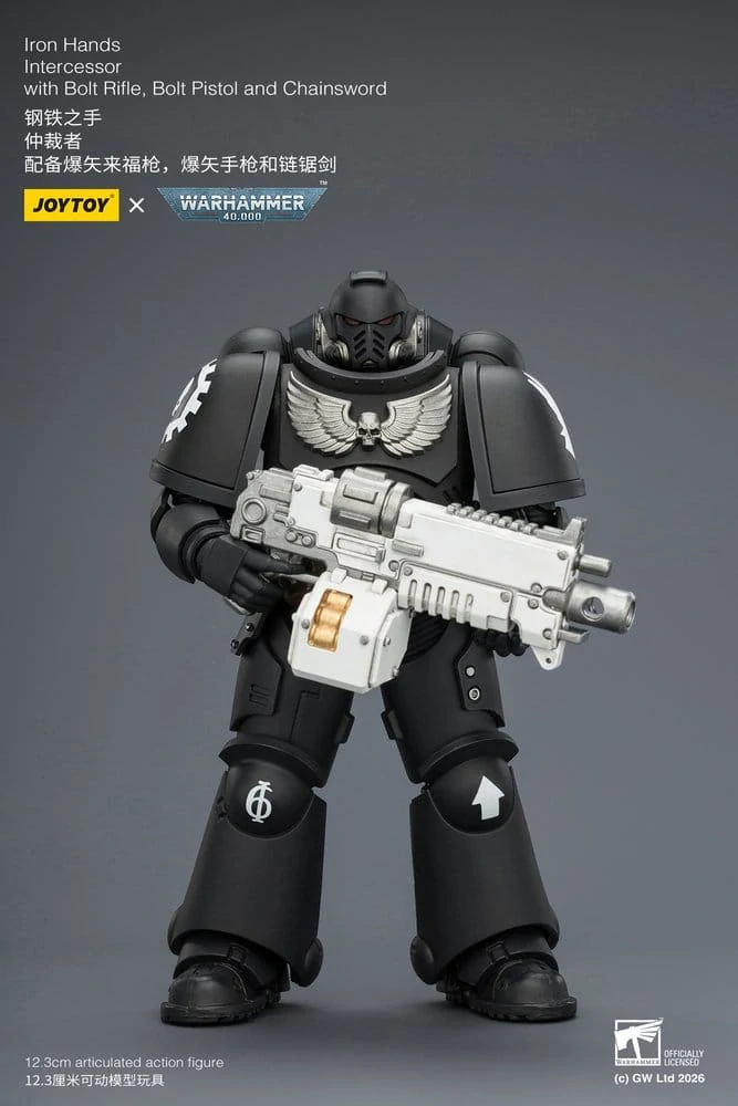 Warhammer 40,000 – Iron Hands Intercessor 12 cm