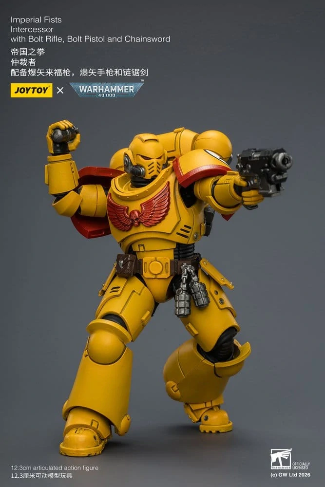Warhammer 40,000 – Imperial Fists Intercessor 12 cm