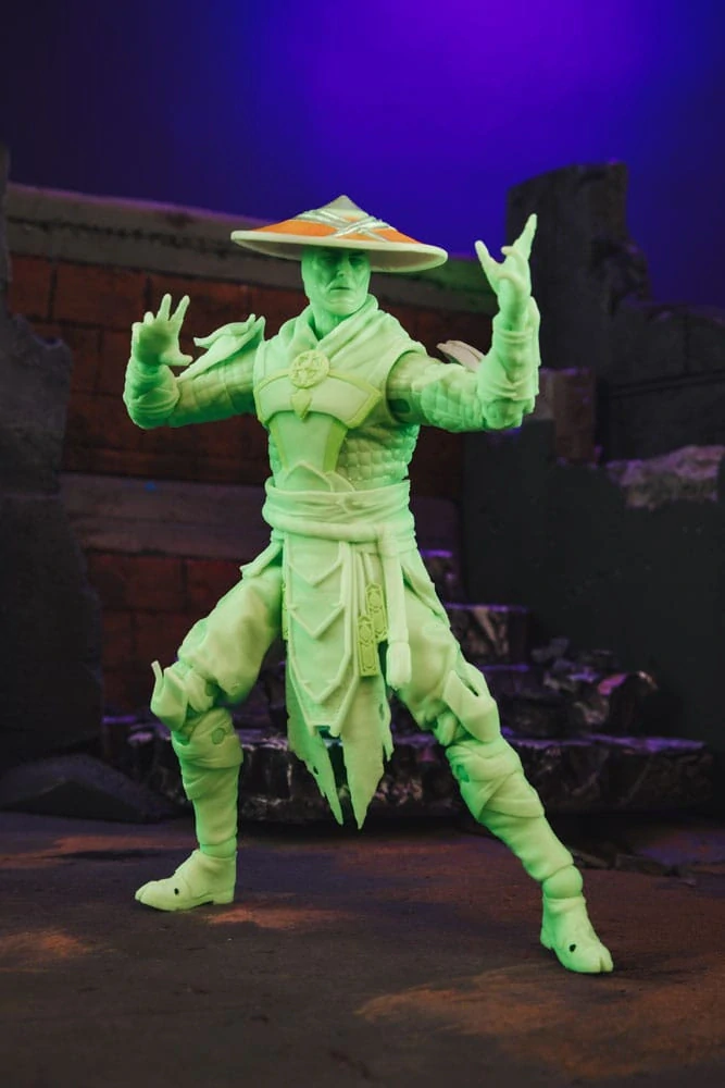 Mortal Kombat – Raiden Glow in the Dark Gold Label 18 cm