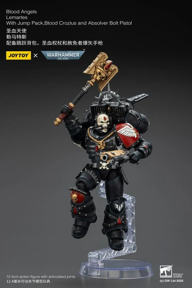 Warhammer 40,000 – Blood Angels Lemartes 12 cm