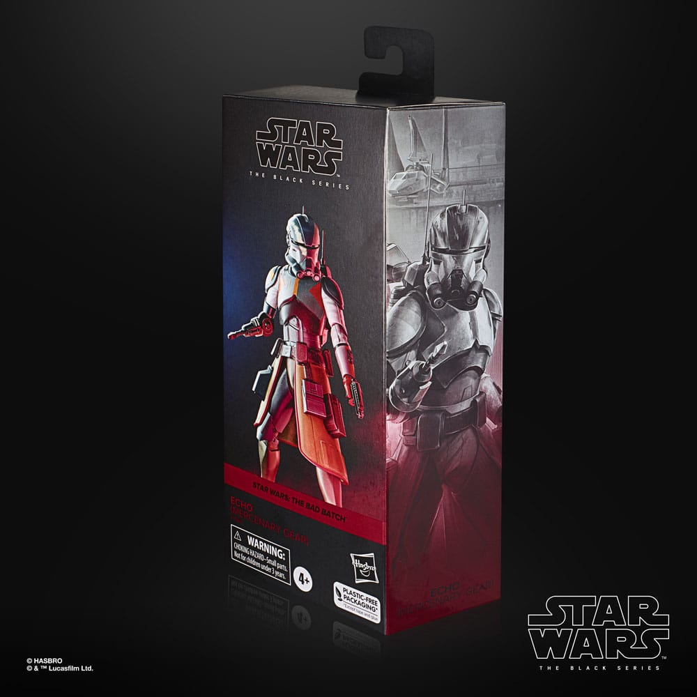 Star Wars: The Bad Batch Black Series Action Figure Echo (Mercenary Gear) 15 cm