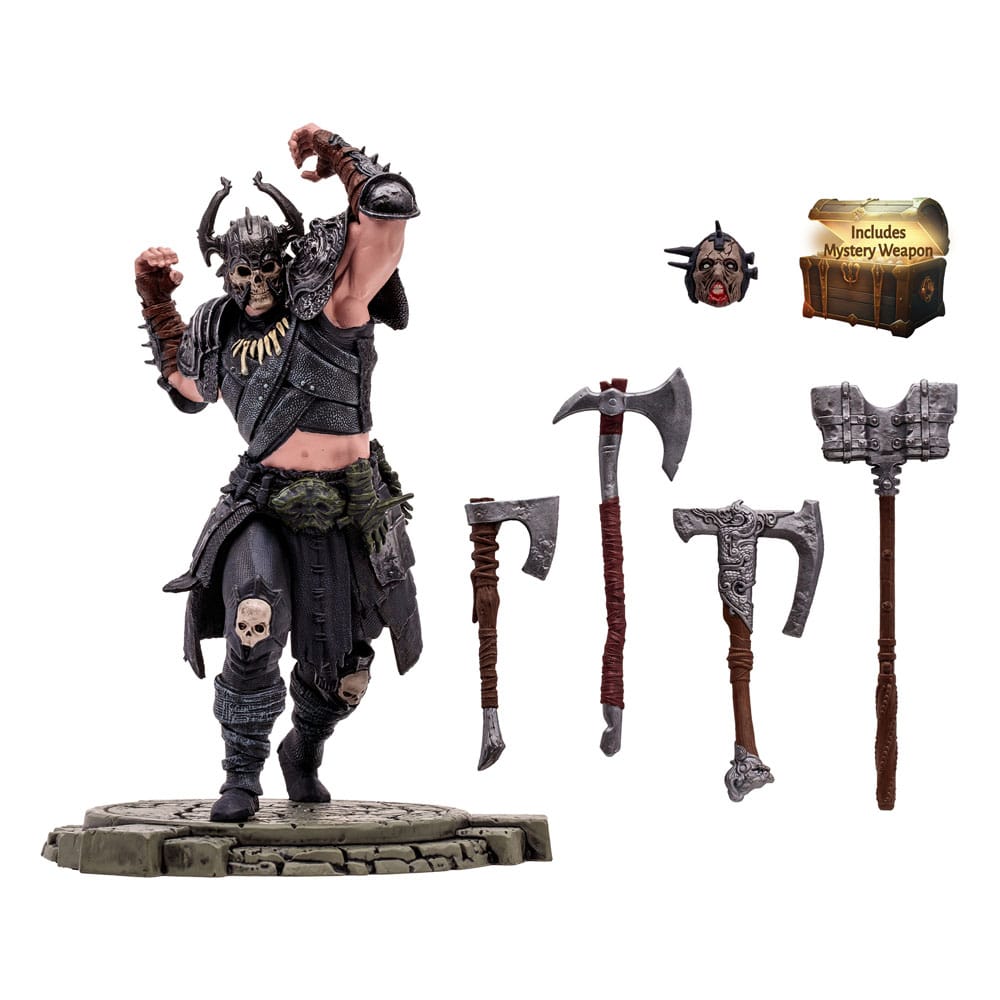 Diablo IV Akční Figurka – Barbarian, 15 cm