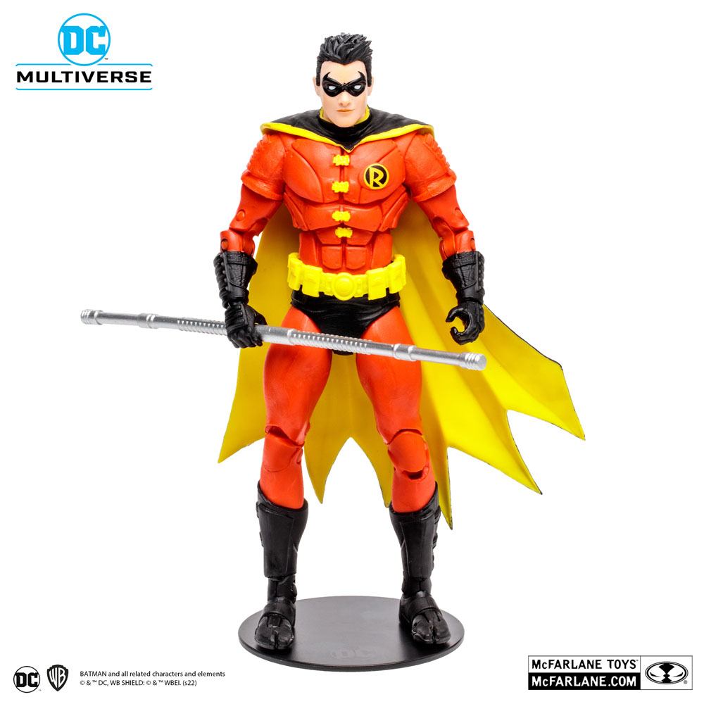 DC Multiverse Akční Figurka – Robin (Tim Drake Gold Label), 18 cm