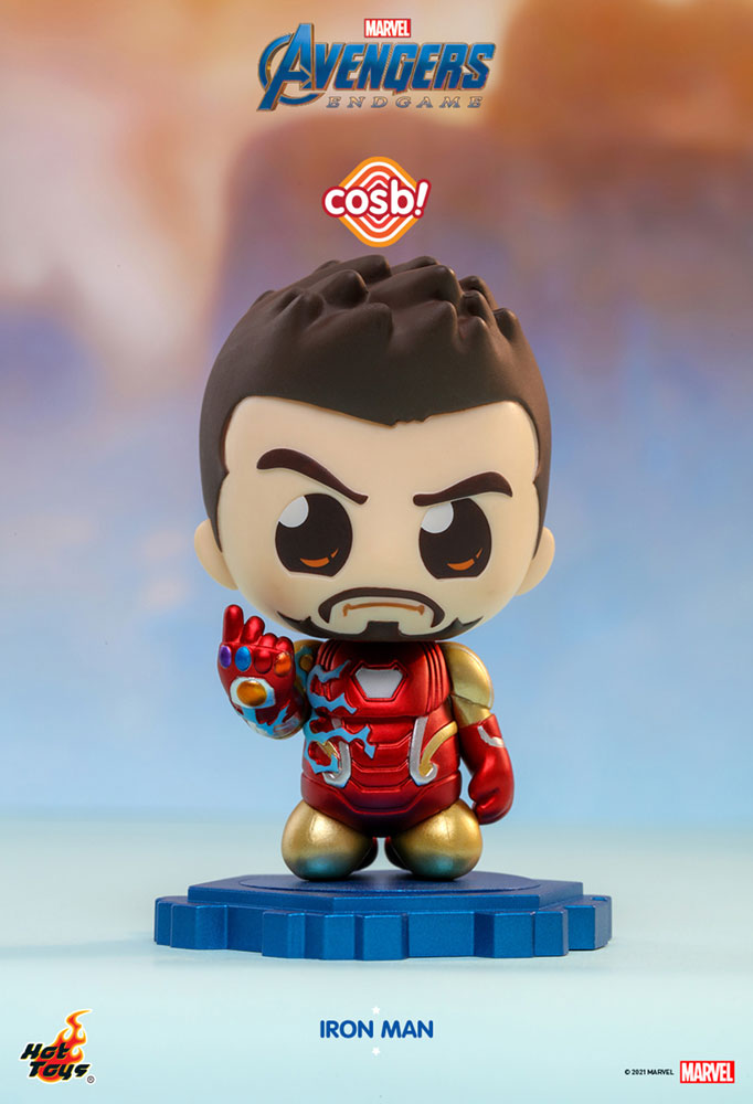 Avengers Endgame Mini Figurka – Iron Man Mark 85 (Cosbi Battle Edition), 8 cm