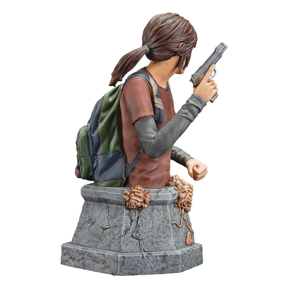 The Last of Us Busta Ellie with Handgun Bust 19 cm