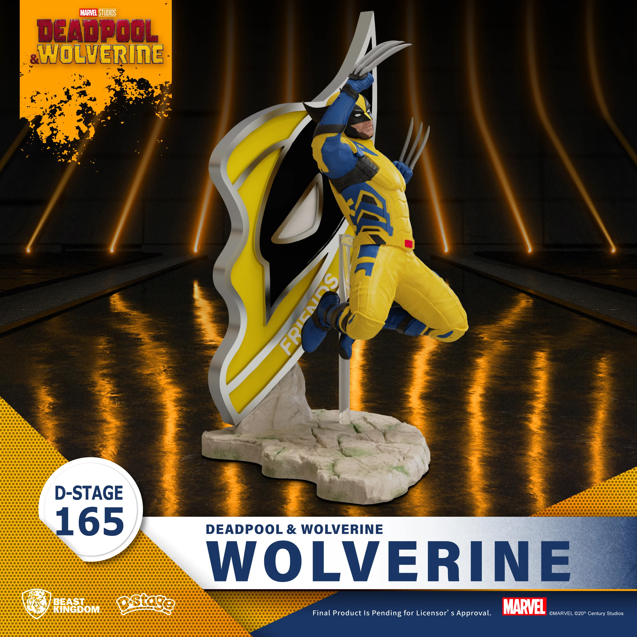 Deadpool 3 D-Stage PVC Diorama Wolverine 16 cm