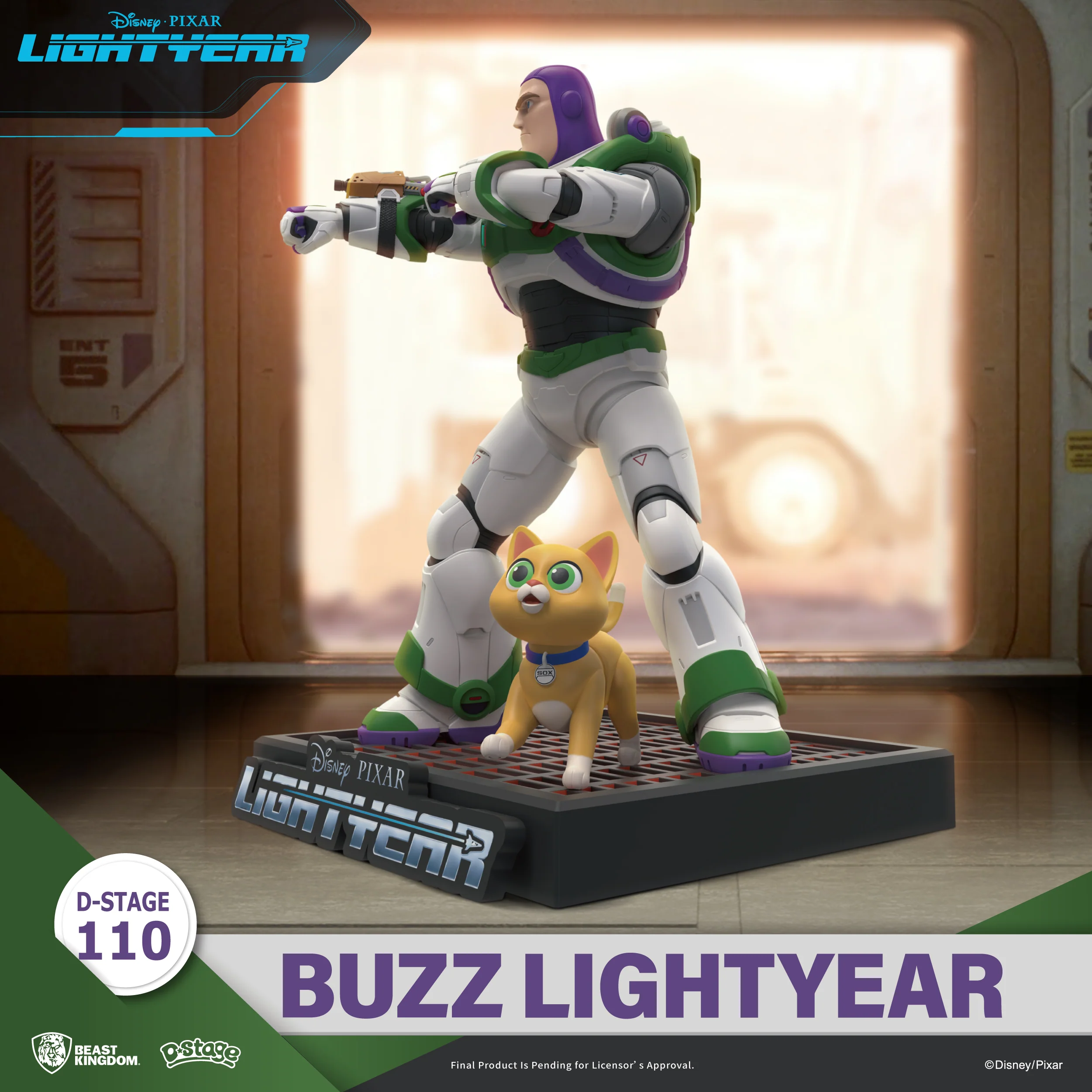 Beast Kingdom Toys Lightyear D-Stage PVC Diorama Buzz Lightyear 15 cm