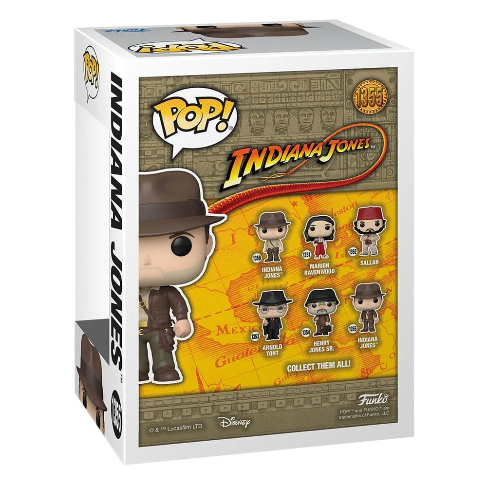 Indiana Jones POP! Movies Vinyl Figure Indiana Jones with Jacket 9 cm
