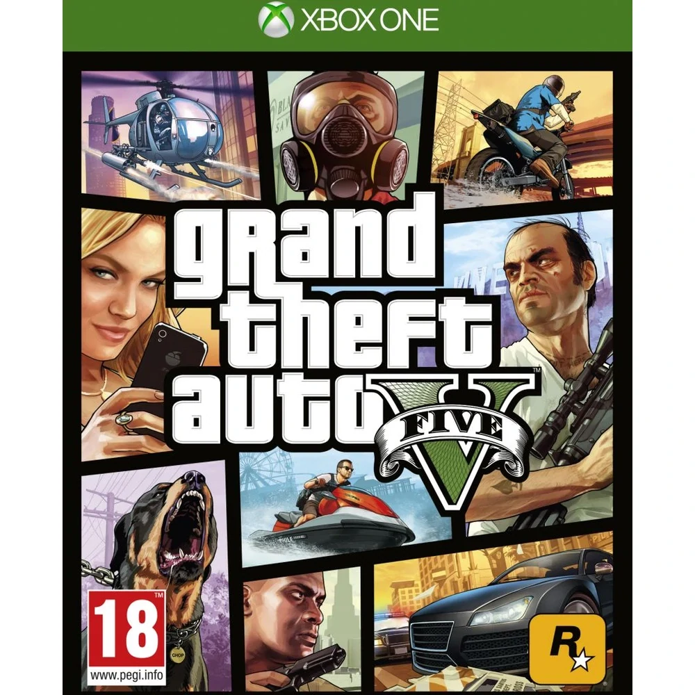 XONE Grand Theft Auto V (bazar)