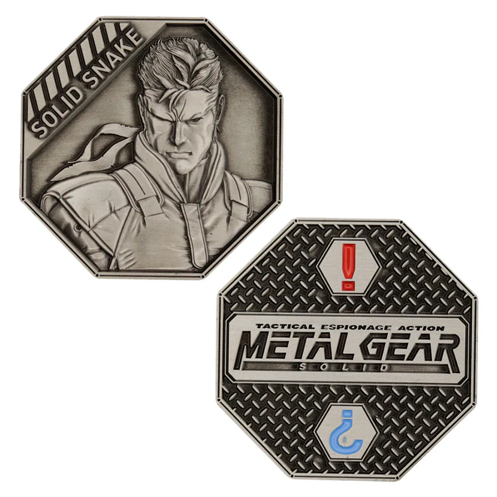Sběratelská mince Metal Gear Solid Solid Snake limitovaná edice