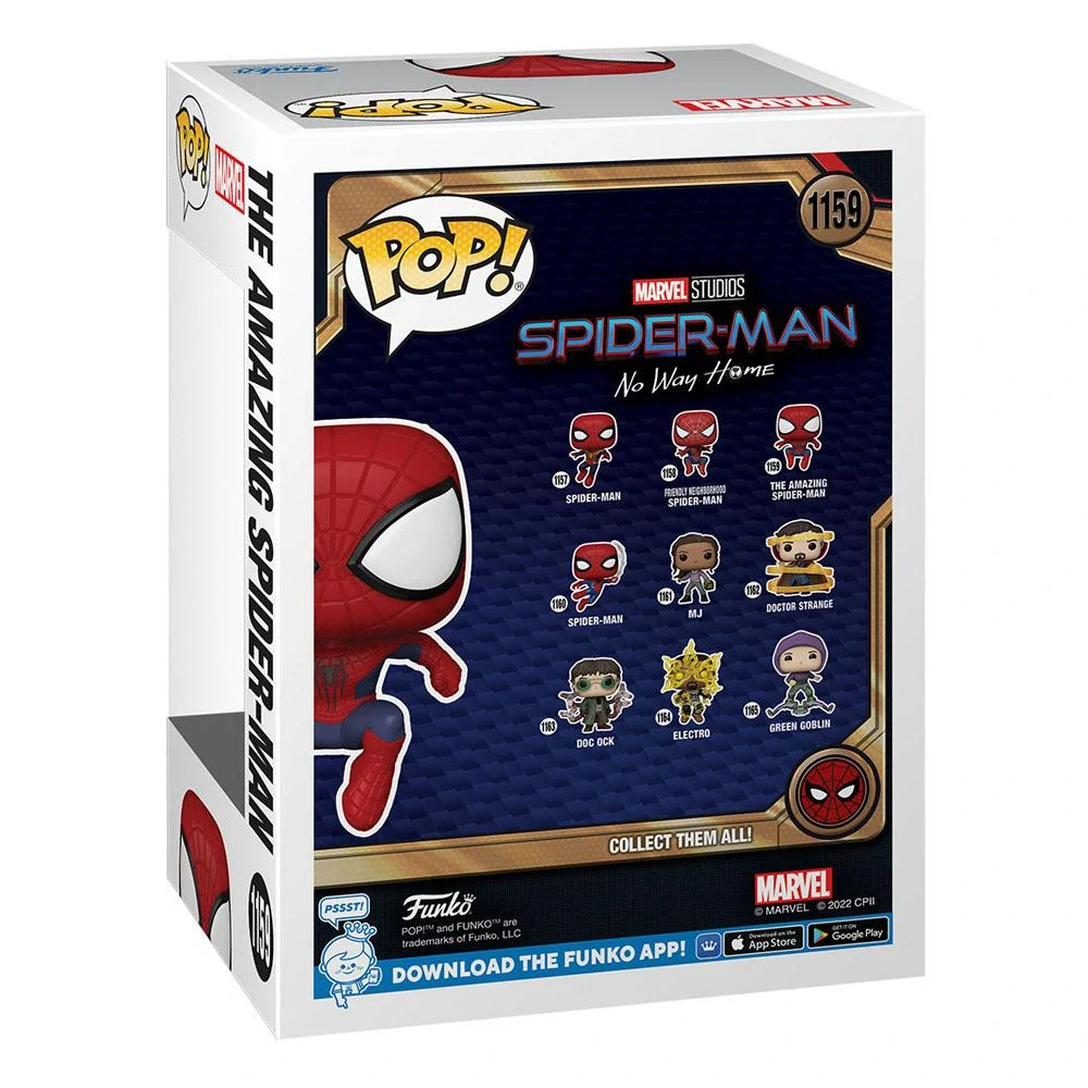 Funko Pop! 1159 Marvel Spider-Man No Way Home The Amazing Spider-Man