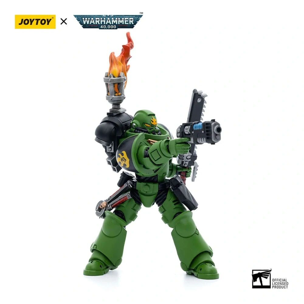 Warhammer 40k Akční figurka 1/18 Salamanders Intercessors Sergeant Tsek'gan 12 cm