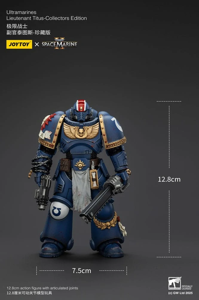Warhammer 40,000: Space Marine 2 – Lieutenant Titus (Collector’s Edition) 13 cm