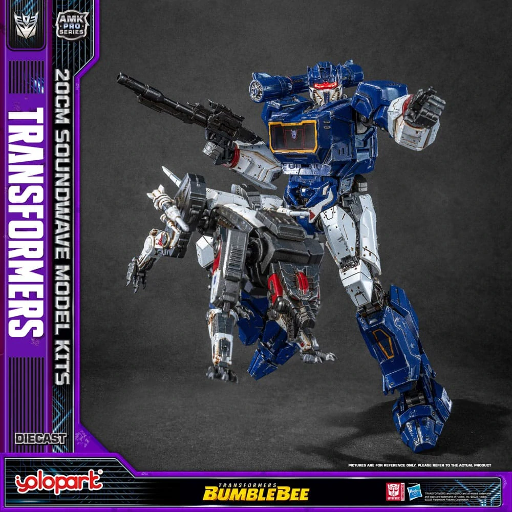 Transformers: Bumblebee – Soundwave & Ravage Sběratelský Model Kit (AMK PRO Series)