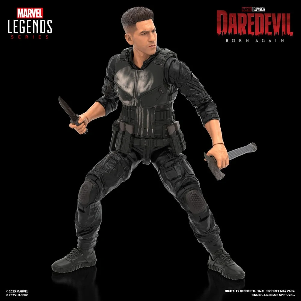 Daredevil: Born Again – Marvel Legends Punisher (15 cm)