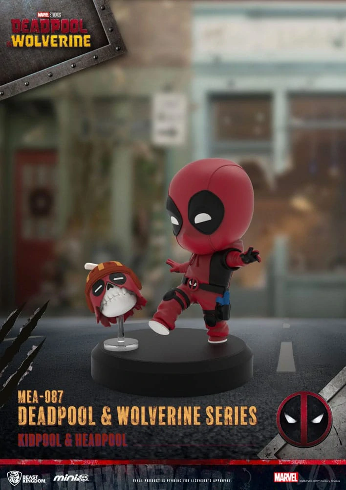 Deadpool 3 Deadpool & Wolverine Mini Egg Attack Figures (8 cm) – Blind Box