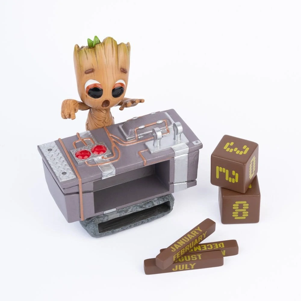 Marvel Groot 3D věčný kalendář 12 cm