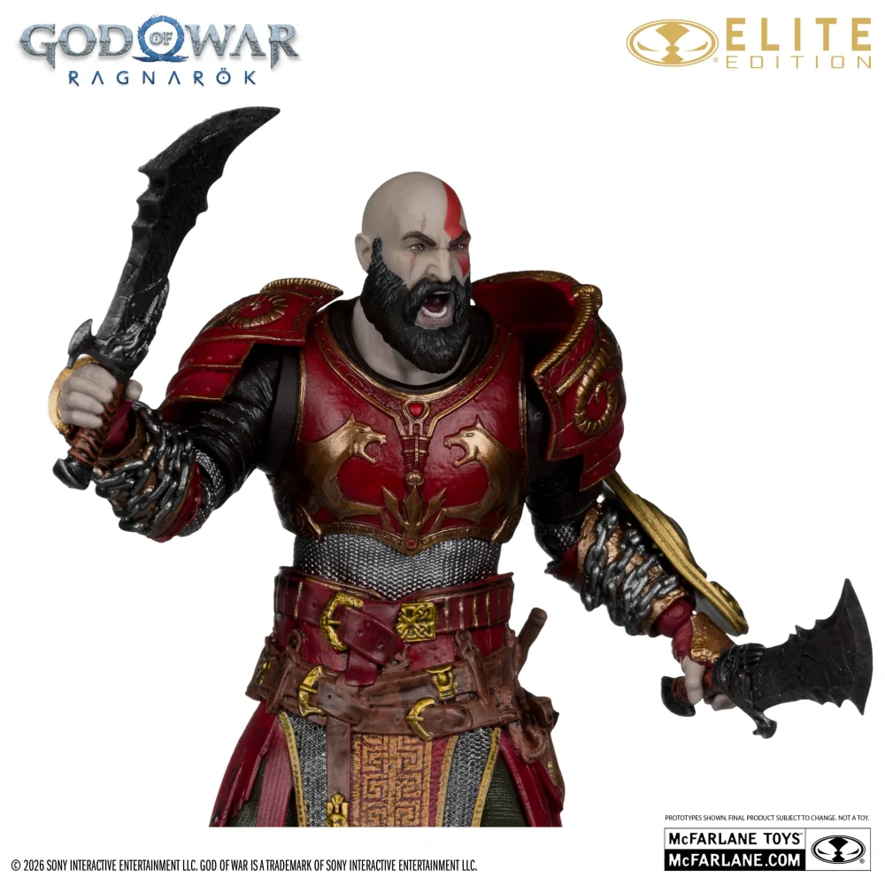 God of War Ragnarök Kratos McFarlane Elite Edition 18 cm (PRE-ORDER)