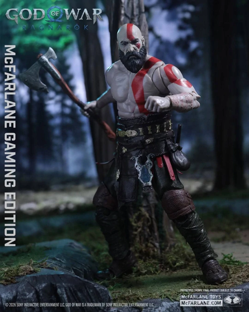 God of War Ragnarök Kratos figurka 18 cm (PRE-ORDER)
