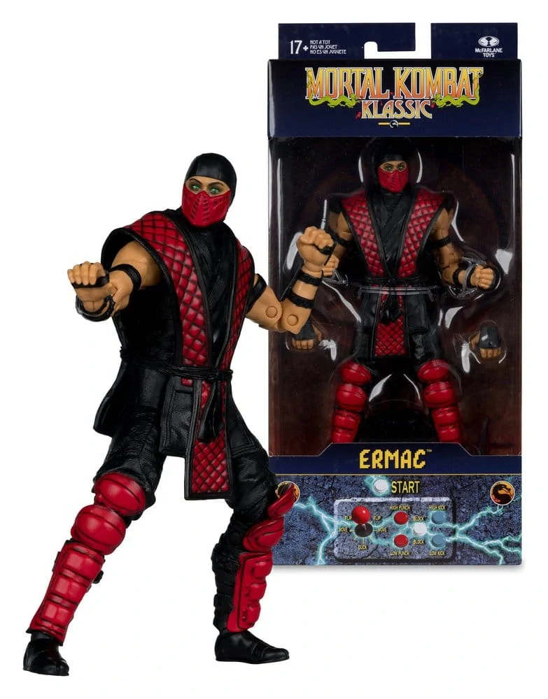 Mortal Kombat Klassics Ermac akční figurka 18 cm