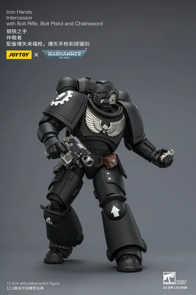 Warhammer 40,000 – Iron Hands Intercessor 12 cm