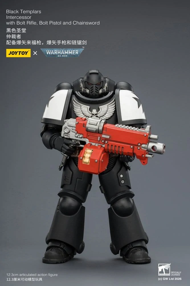 Warhammer 40,000 – Black Templars Intercessor 12 cm