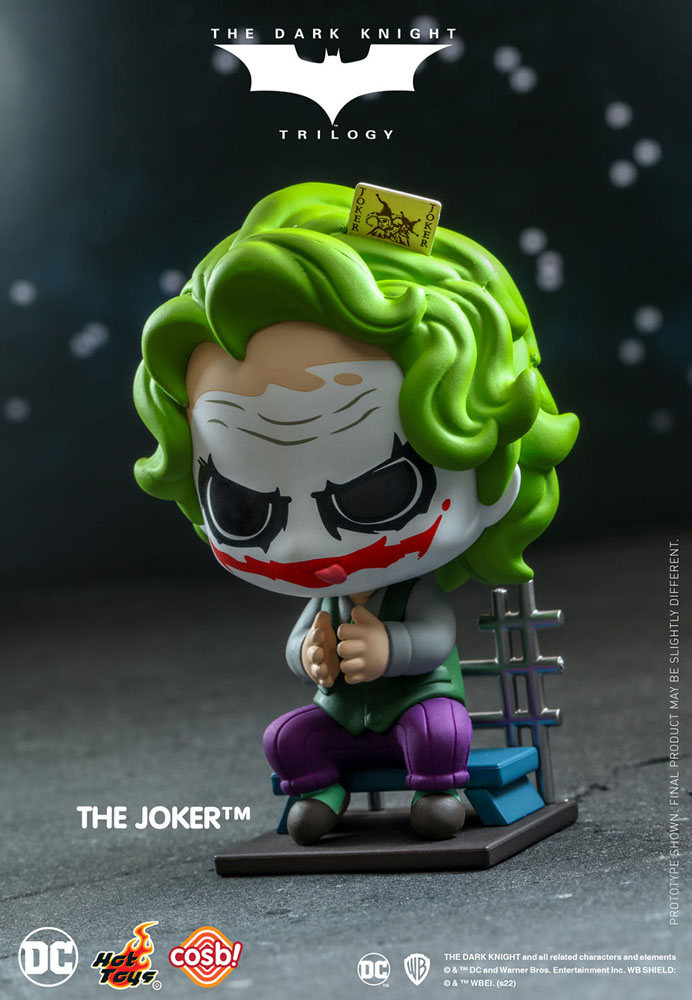 The Dark Knight Trilogy Cosbi Mini Figure The Joker 8 cm