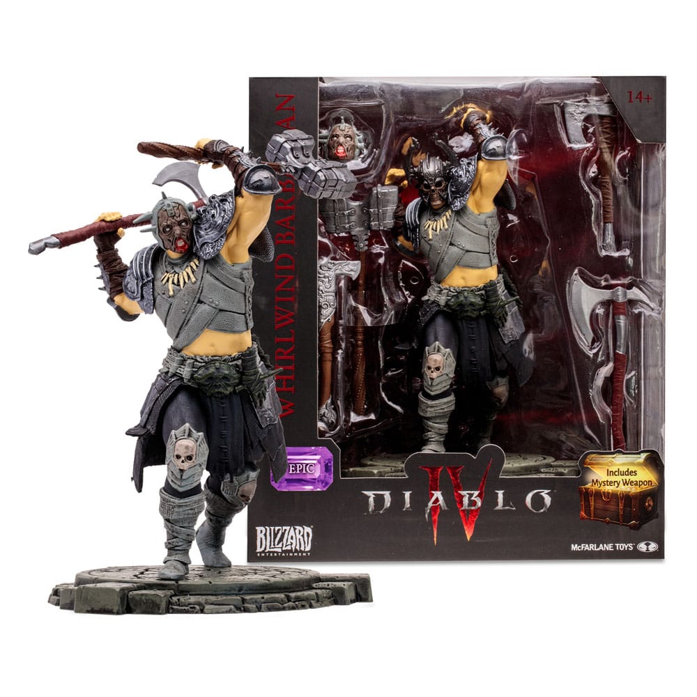 Diablo IV Akční Figurka – Barbarian Epic Edition, 15 cm