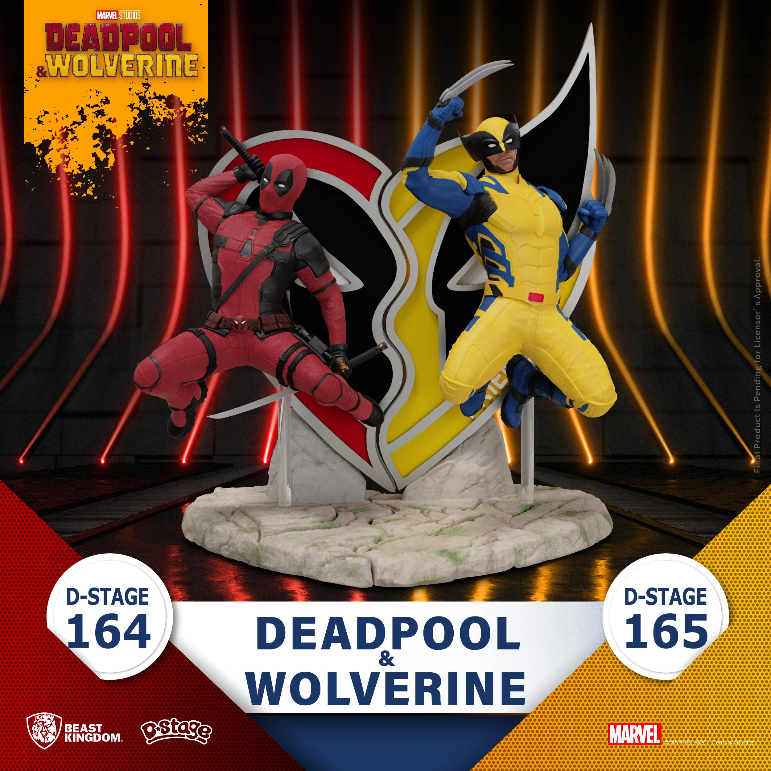 Deadpool 3 D-Stage PVC Diorama Deadpool 16 cm