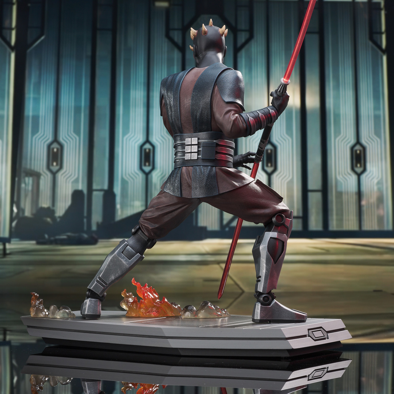 Star Wars Socha – Darth Maul (The Clone Wars Milestones Web Exclusive), 1/6, 30 cm