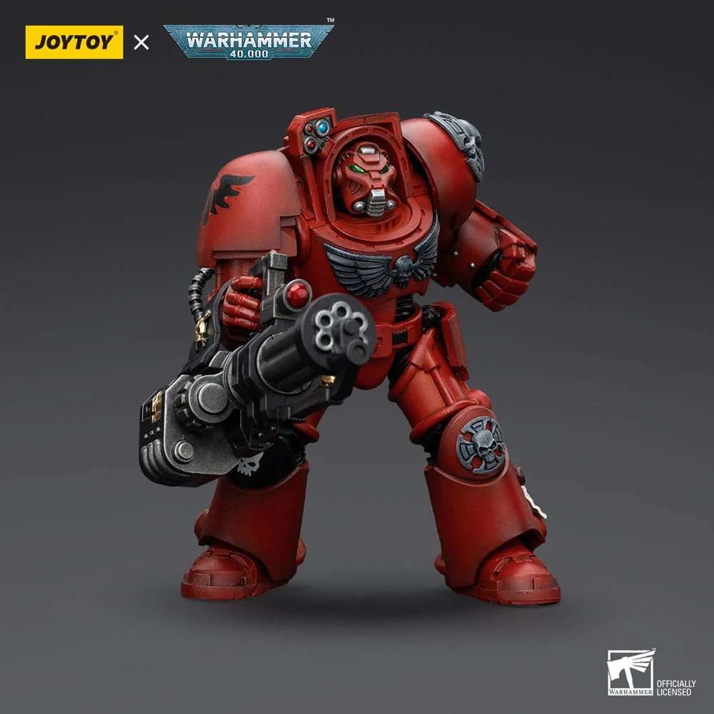 Akční figurka Warhammer The Horus Heresy Blood Angels Terminator Squad Terminator with Assault Cannon 14 cm