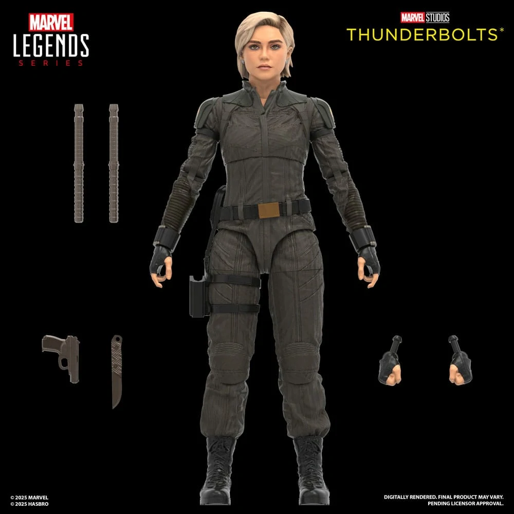Thunderbolts Marvel Legends – Yelena Belova & Red Guardian (2-Pack, 15 cm)
