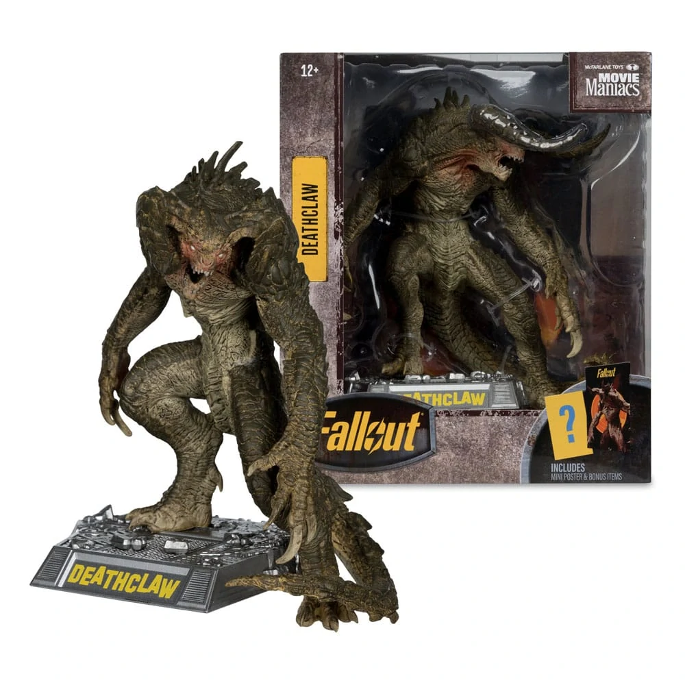 Fallout Movie Maniacs figurrka Deathclaw (Season 2) 19 cm