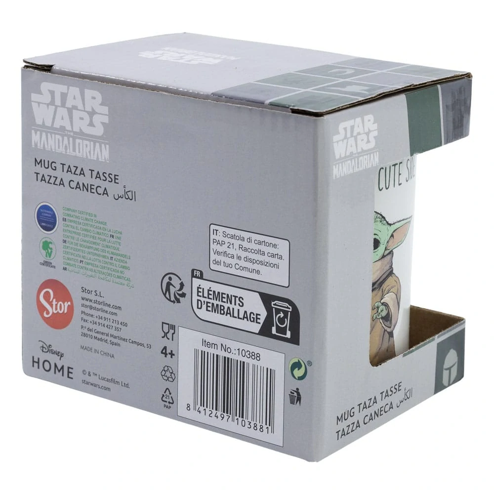 Star Wars Mandalorian hrnek Baby Grogu 325 ml
