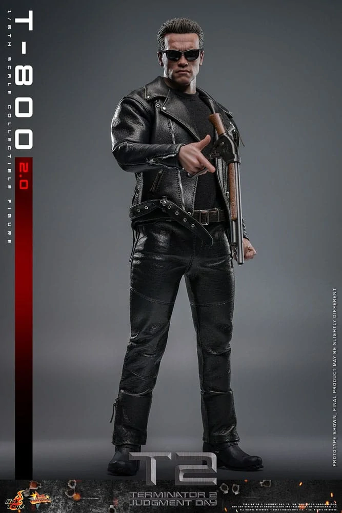 Terminator 2 – Movie Masterpiece T-800 2.0 (1/6) 32 cm -ROZBALENO