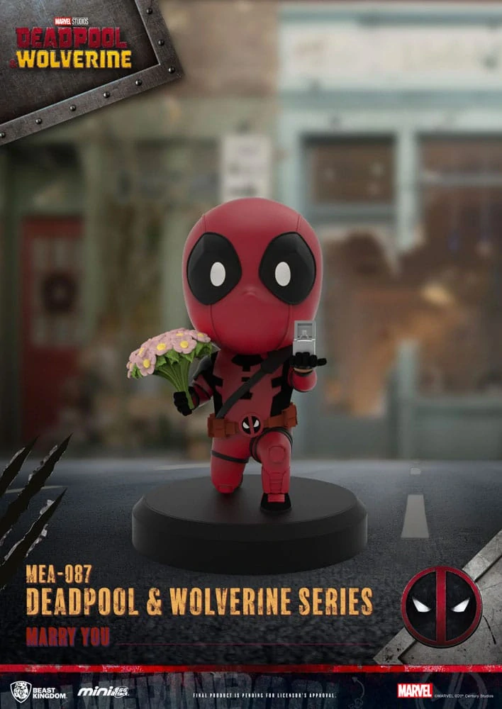Deadpool 3 Deadpool & Wolverine Mini Egg Attack Figures (8 cm) – Blind Box